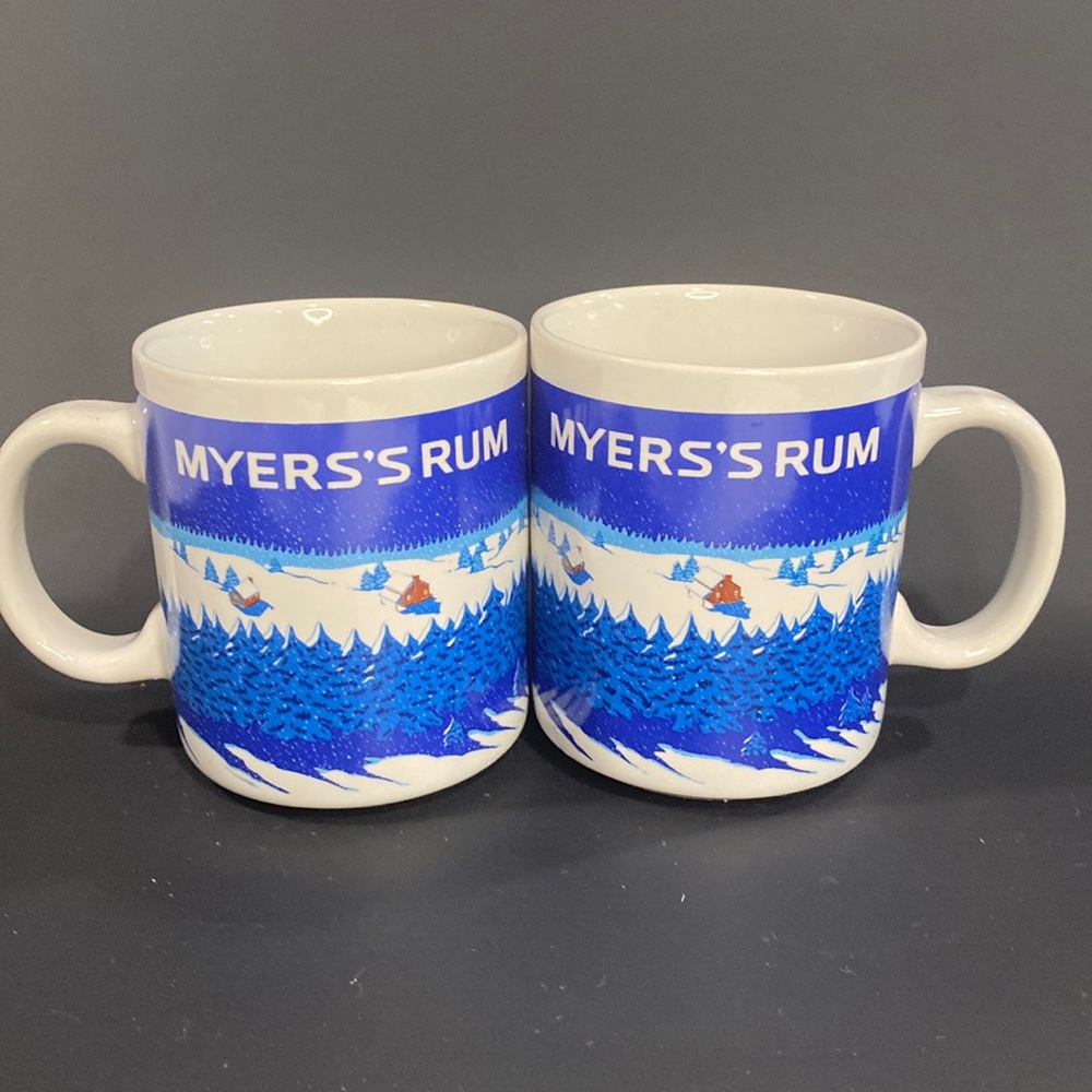 Myers’s Rum coffee mugs - set of 2